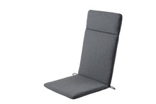 Sitt-/ryggdyna Alabama Mörkgrå 118 x 48 cm Sunlife